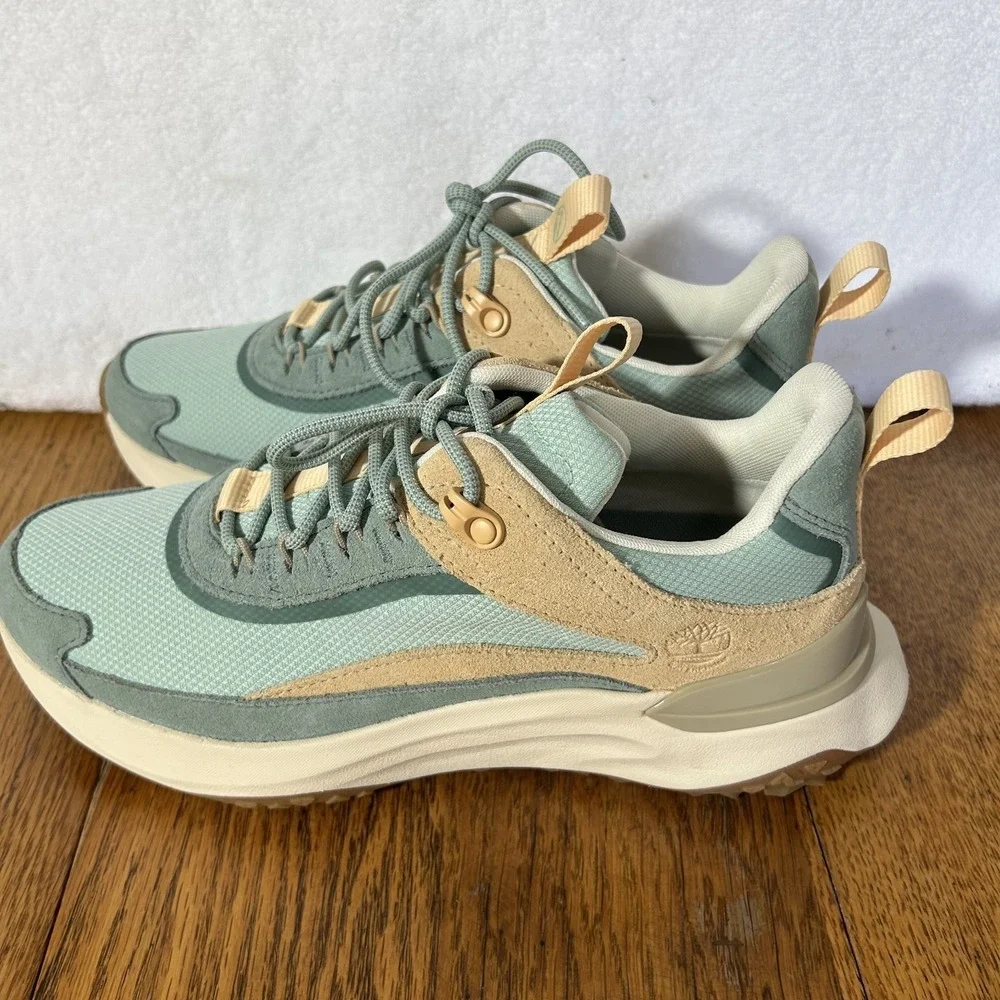 Timberland Womens Size 8.5 Motion Access Low Lace Up Waterproof Hiking Shoes